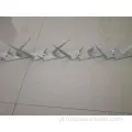Galwanizowane/PCV PVC Security Wall Spikes